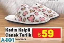 JUNO KADIN KALPLİ ÇANAK TERLİK